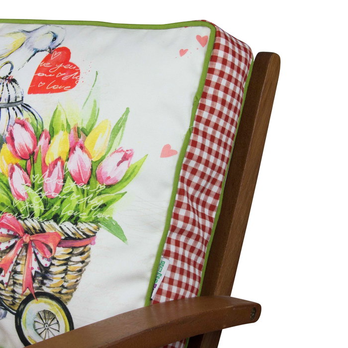 Aberto Design Cojín YM1333 - Lujoso Cojín 42x42cm con Funda Extraíble y Relleno de Silicona para Máximo Confort y Estilo